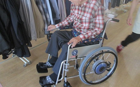 訪問販売に参加する利用者様