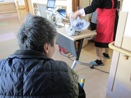 出張販売の様子