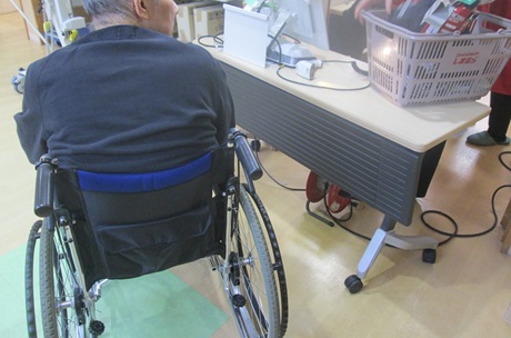 出張販売参加中の利用者様