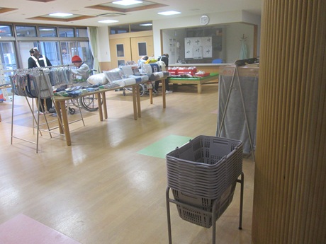 イチョウ棟後期出張販売売り場